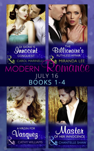 Кэтти Уильямс. Modern Romance July 2016 Books 1-4