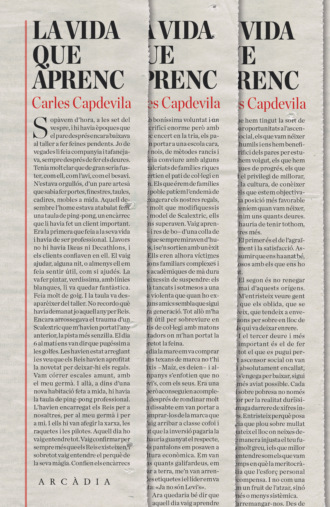 Carles Capdevila Plandiura. La vida que aprenc