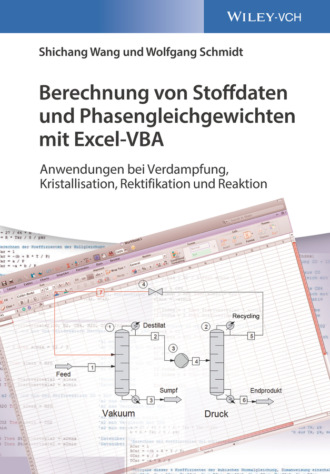Wolfgang Schmidt. Berechnung von Stoffdaten und Phasengleichgewichten mit Excel-VBA