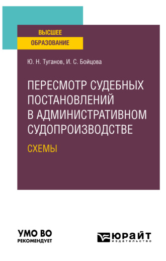 Пересмотр судебных постановлений в административном судопроизводстве. Схемы. Учебное пособие для вузов. Юрий Николаевич Туганов