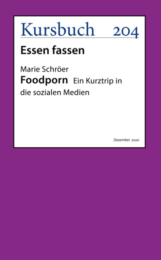 Prof. Dr. Marie Schr?er. Foodporn.