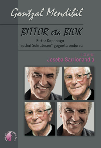 Gontzal Mendibil. Bittor eta biok. Bittor Kapanaga 