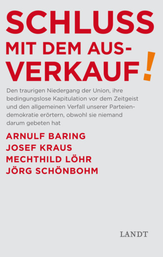 Josef Kraus. Schluss mit dem Ausverkauf