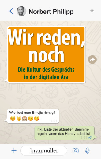 Norbert Philipp. Wir reden, noch
