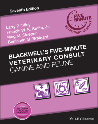 Группа авторов. Blackwell's Five-Minute Veterinary Consult