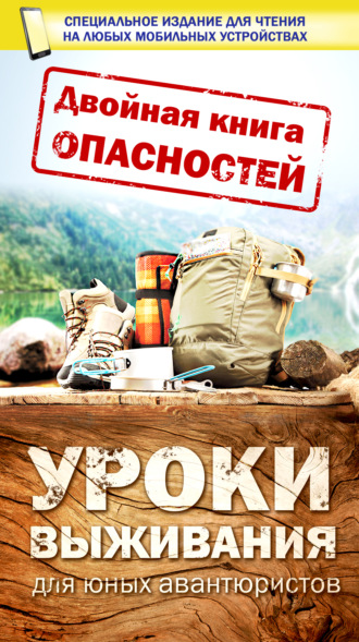Двойная книга опасностей. Уроки выживания юных авантюристов. 