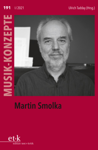 Группа авторов. MUSIK-KONZEPTE 191: Martin Smolka