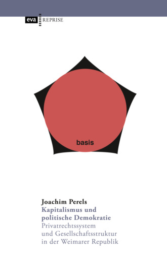 Joachim Perels. Kapitalismus und politische Demokratie