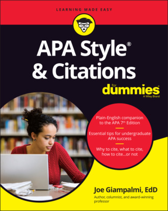 Joe Giampalmi. APA Style & Citations For Dummies