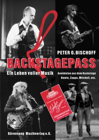 Peter O. Bischoff. Backstagepass