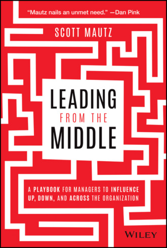 Scott Mautz. Leading from the Middle