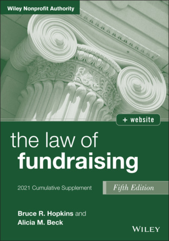 Bruce R. Hopkins. The Law of Fundraising