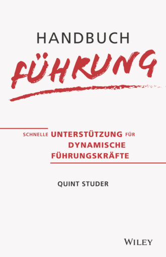 Quint  Studer. Handbuch F?hrung