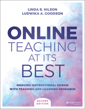Linda B. Nilson. Online Teaching at Its Best