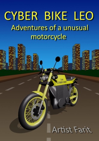 Farit Artist. Cyber Bike Leo. Adventures of an unusual motorcycle