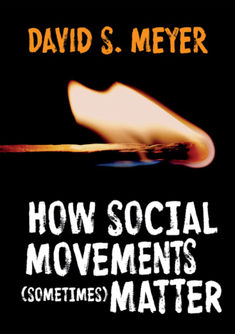 David S. Meyer. How Social Movements (Sometimes) Matter