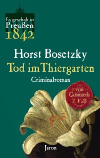 Horst Bosetzky. Tod im Thiergarten