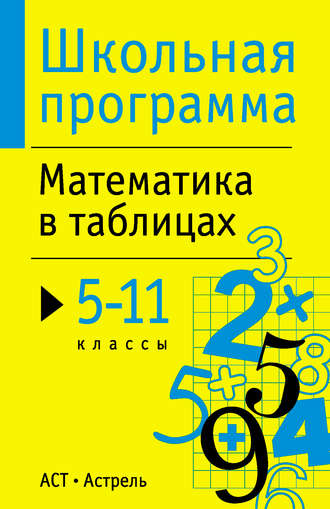Математика в таблицах. 5-11 классы. Группа авторов
