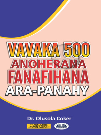 Vavaka Mahery Vaika Miisa 500 Hanoherana Ny Fanafihana Ara-Panahy. 