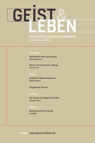Echter Verlag. Geist & Leben 2/2018