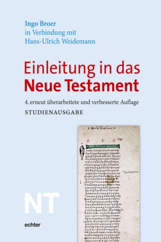Hans-Ulrich Weidemann. Einleitung in das Neue Testament