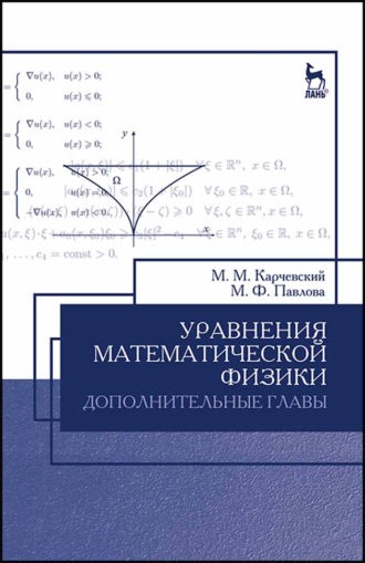 М. М. Карчевский. Уравнения математической физики. Дополнительные главы