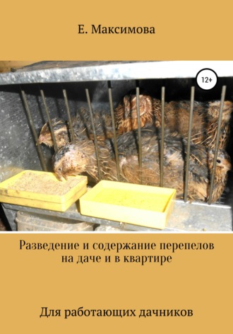 Екатерина Олеговна Максимова. Разведение и содержание перепелов на даче и в квартире