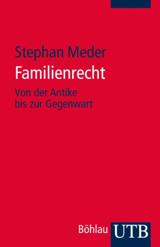 Stephan Meder. Familienrecht