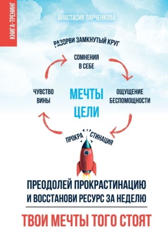 Анастасия Ларченкова. Твои мечты того стоят. Преодолей прокрастинацию и восстанови ресурс за неделю