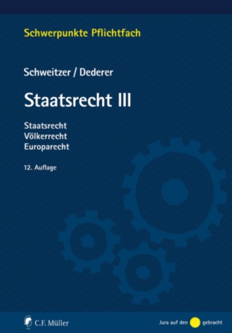 Hans-Georg Dederer. Staatsrecht III