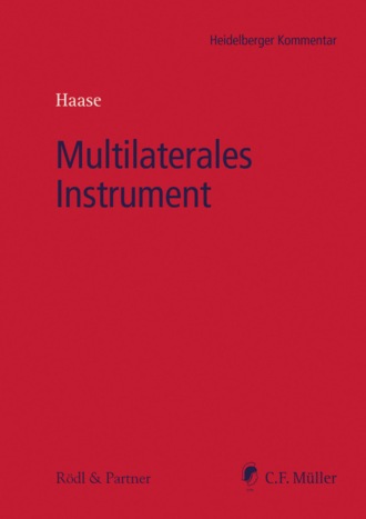 Florian Haase. Multilaterales Instrument
