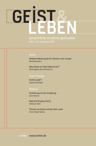 Verlag Echter. Geist & Leben 3/2021