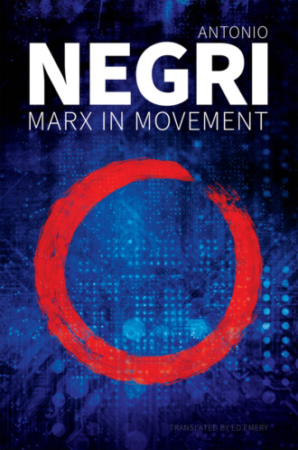 Antonio  Negri. Marx in Movement