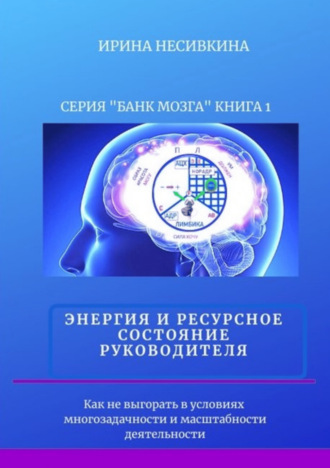 Серия «БАНК МОЗГА». Книга 1. Энергия и ресурсное состояние руководителя. Как не выгорать в условиях многозадачности и масштабности деятельности. Ирина Несивкина