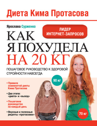 Диета Кима Протасова. Как я похудела на 20 кг. Пошаговое руководство к здоровой стройности навсегда. 