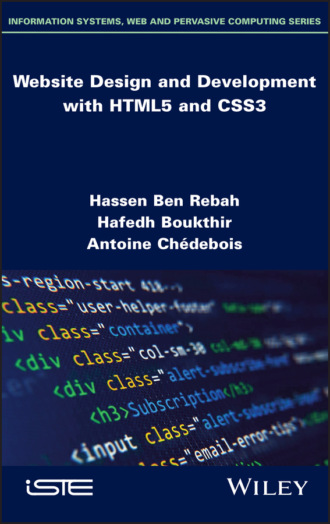 Hassen Ben Rebah. Website Design and Development with HTML5 and CSS3