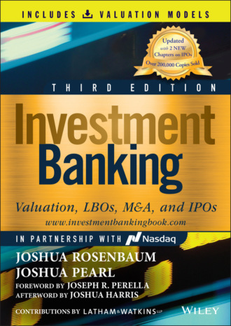 Joshua  Rosenbaum. Investment Banking
