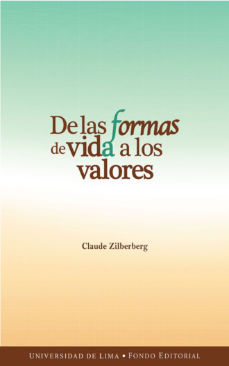 Claude Zilberberg. De las formas de vida a los valores