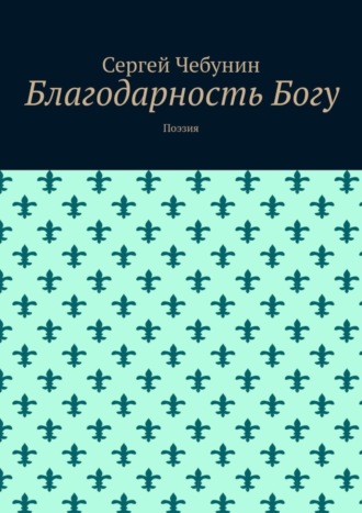 Благодарность Богу. Поэзия. Сергей Николаевич Чебунин