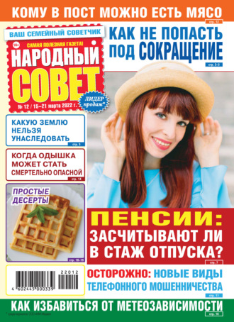 Группа авторов. Народный совет №12/2022