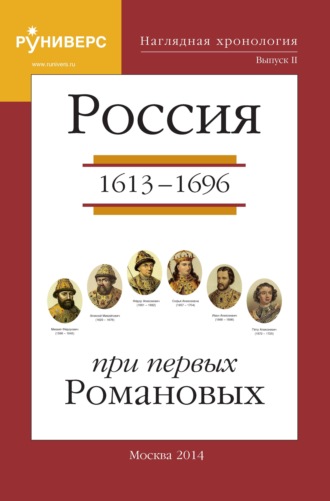 Наглядная хронология. Выпуск II. Россия в правление первых Романовых 1613 – 1696 гг. М. В. Баранов