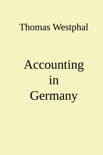 Thomas Westphal. Accounting in Germany