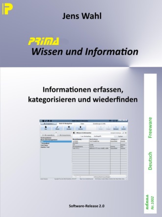 Jens Wahl. PRIMA Wissen und Information