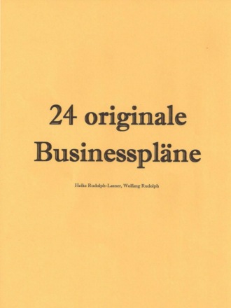 Группа авторов. 24 originale Businesspl?ne
