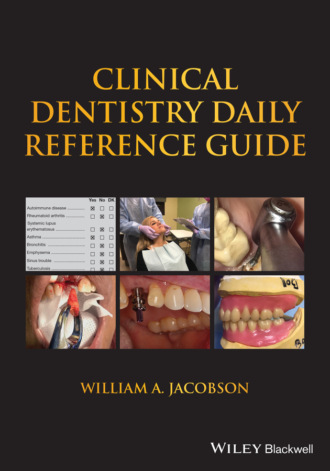 William A. Jacobson. Clinical Dentistry Daily Reference Guide