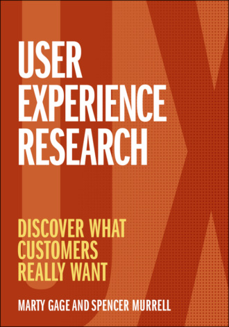 User Experience Research. Marty Gage