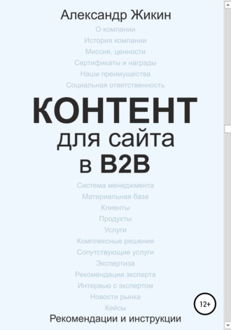 Александр Васильевич Жикин. Контент для сайта в b2b