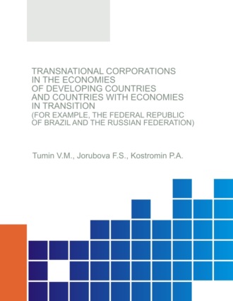 Валерий Максимович Тумин. Transnational corporations in the economies of developing countries and countries with economies in transition (for example, the Federal Republic of Brazil and the Russian Federation). (Аспирантура, Магистратура). Монография.