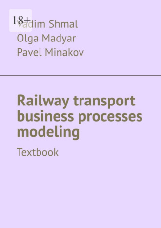 Vadim Shmal. Railway transport business processes modeling. Textbook