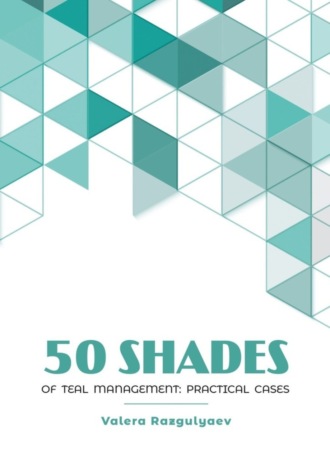 50 shades of teal management: practical cases. Valera Razgulyaev